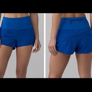 Lululemon speed up short hi- rise 2”5